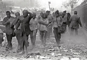 NYers covered in ash